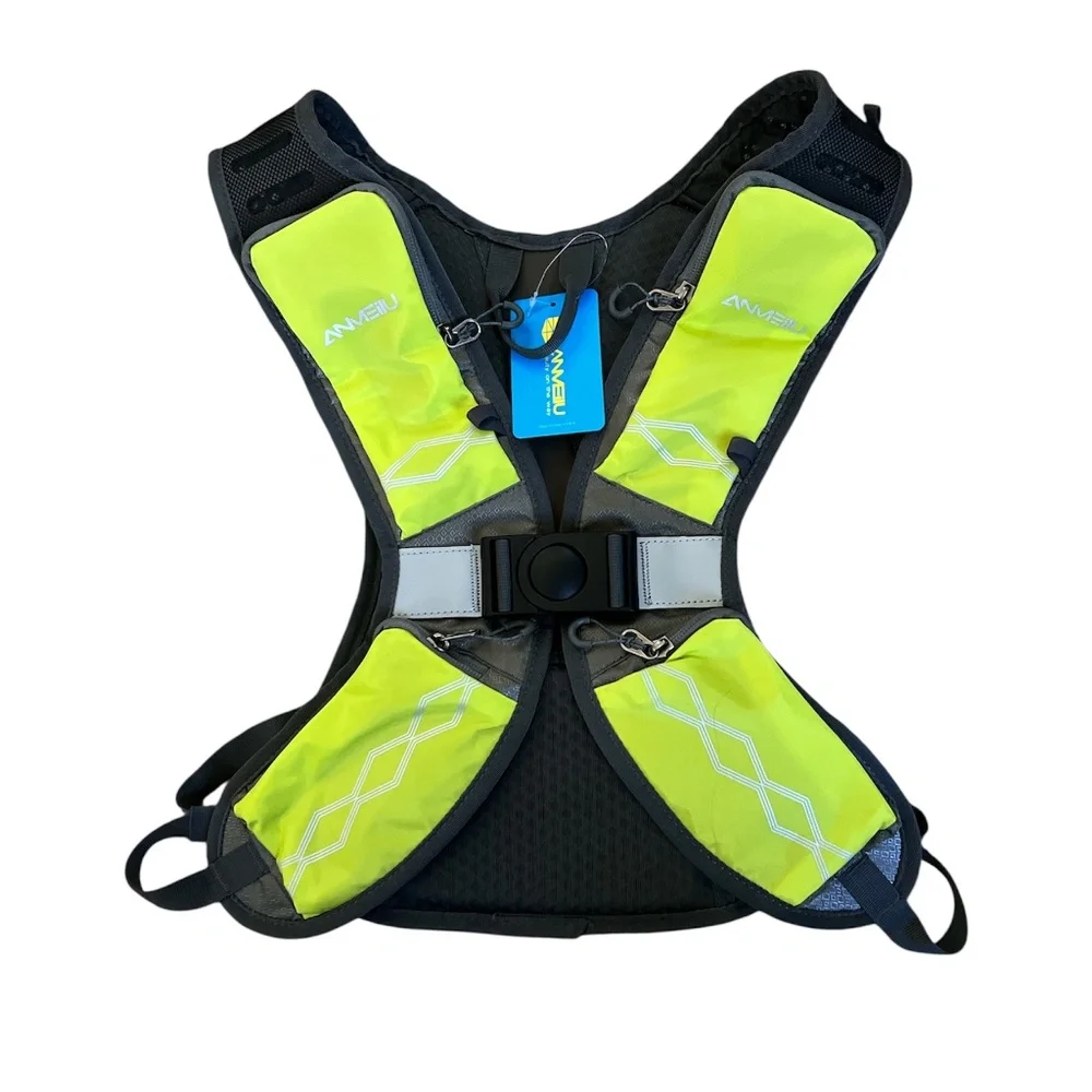 Anmeilu Green Gray Lightweight‎ Hydration Backpack NEW
